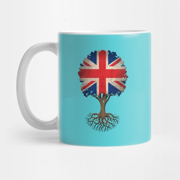 Tree of Life with Union Jack British Flag by jeffbartels